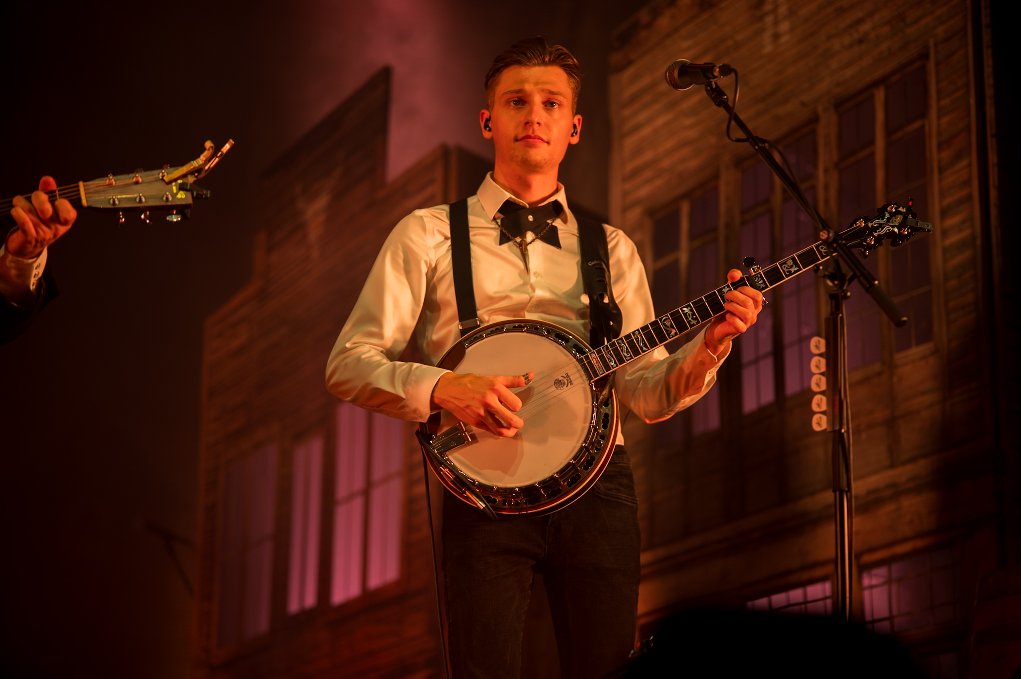 Colton Crawford on banjo