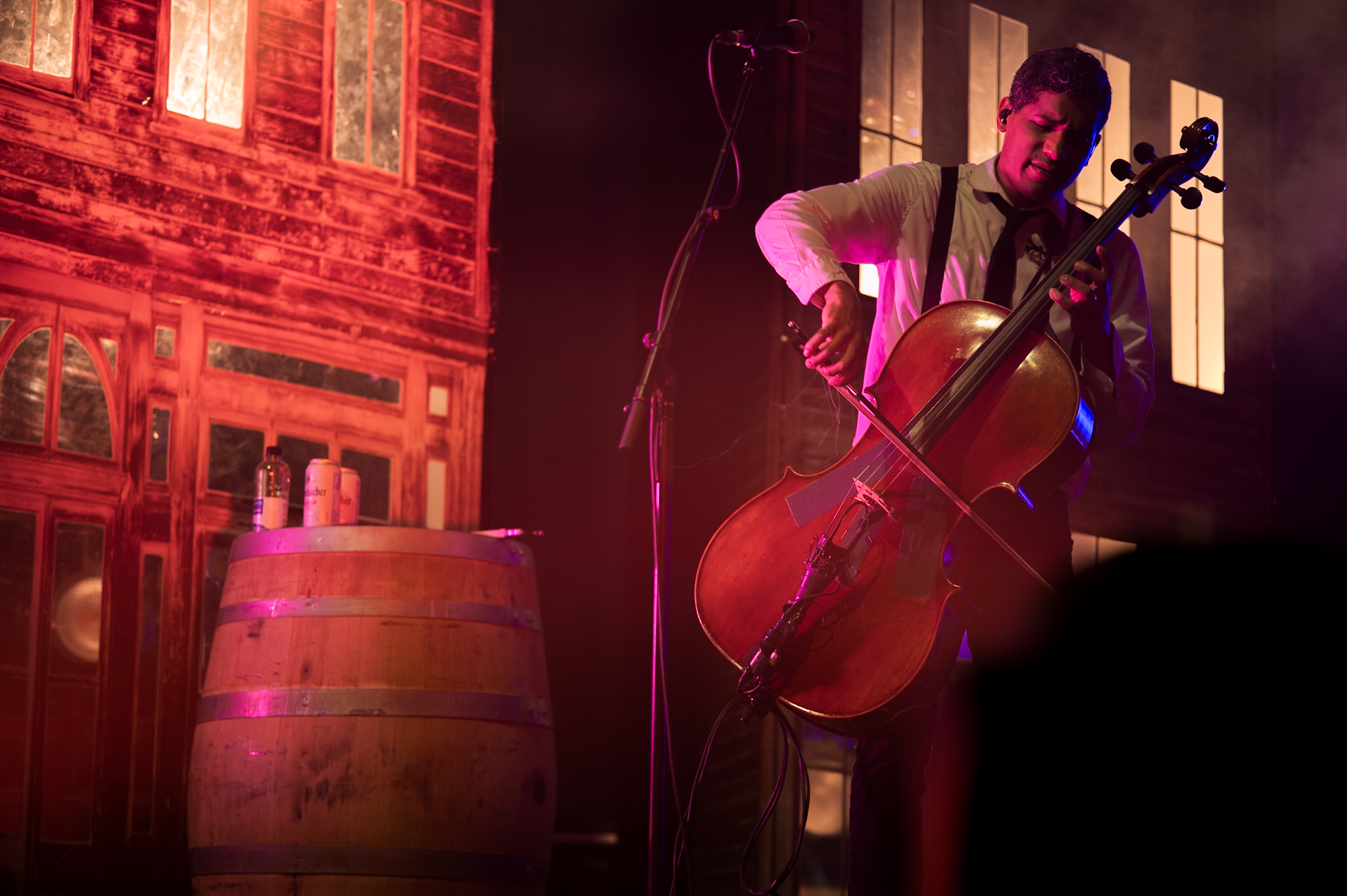Danny Kenyon playing cello